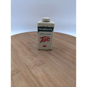 VINTAGE PALMOLIVE AFTER SHAVE TALC Mostly FULL CAN CIRCA 1950'S